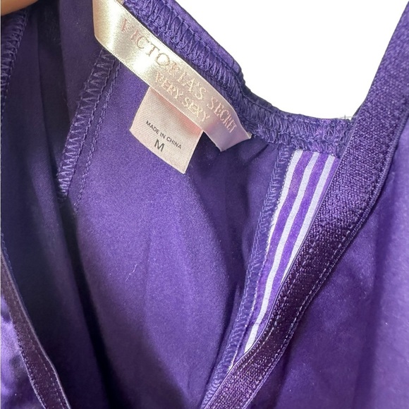 Victoria's Secret Very Sexy Purple Satin Chemise medium - Picture 8 of 8